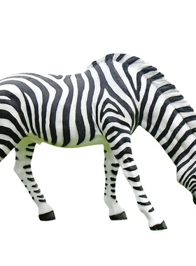 户外发光玻璃钢仿真斑马厂家直销