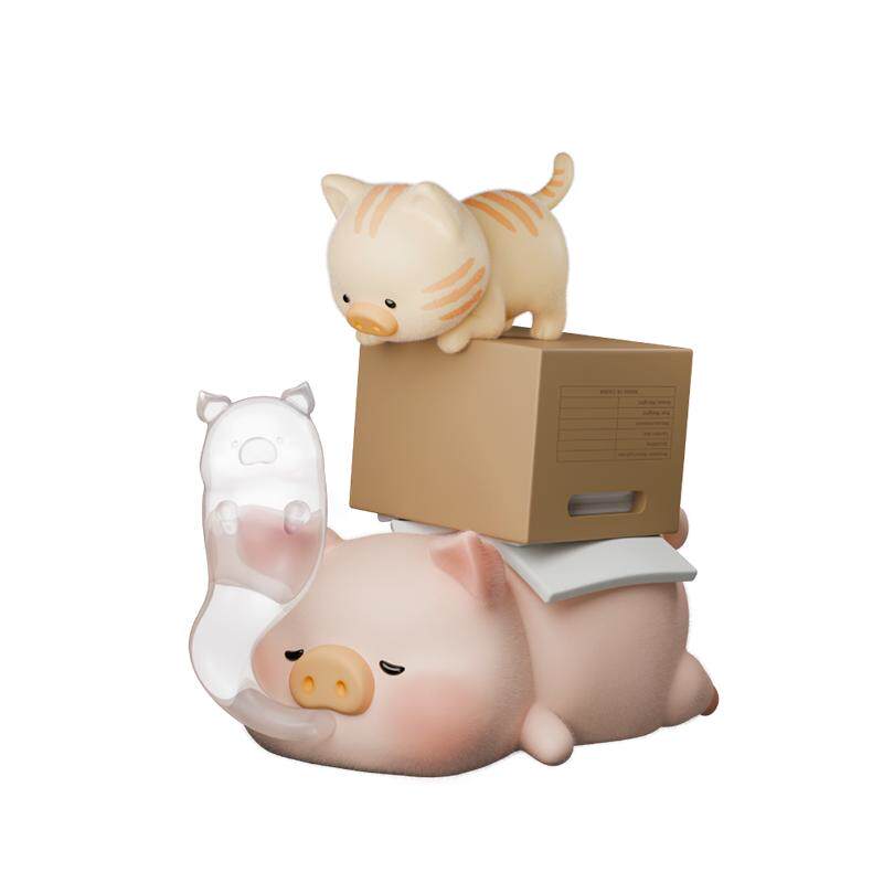 52TOYS罐头猪LuLu上班猪事多系列盲盒手办潮玩玩具摆件礼物
