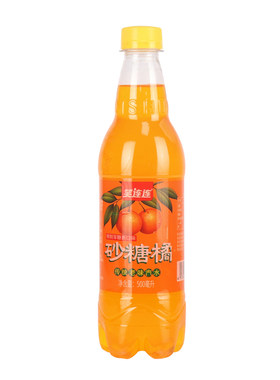 沙糖桔汽水500ml瓶装碳酸饮料橙子味气泡丰富口感劲爽c
