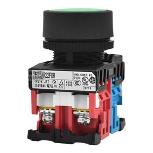 原装日本富l士平头按钮AR22FOR 10E 20G 11G 01R 22厘复位开关