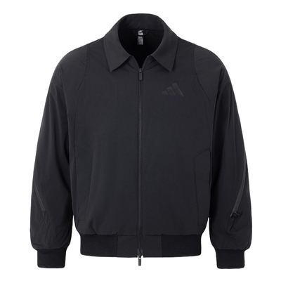 adidas阿迪达斯蛇年限定飞行员外套春秋男本命红加绒夹克 JZ4192