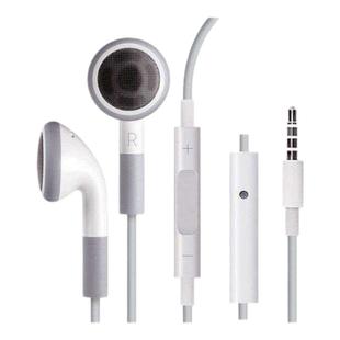 拆机原装库存适用苹果iPhone4S平头塞手耳机iPod shuffle有线