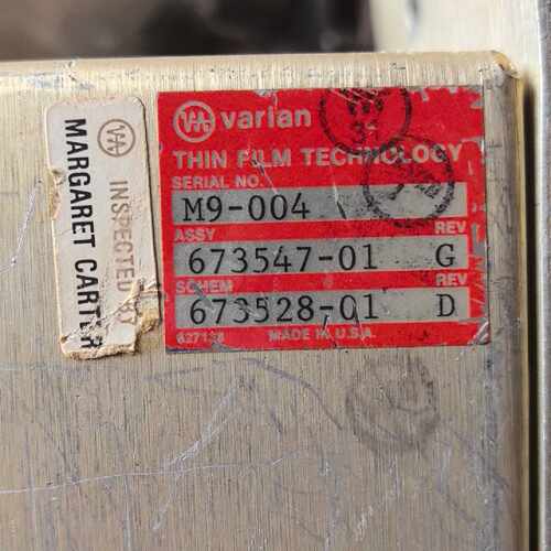 Varian RF-ETCH MOTOR M9-004—议价