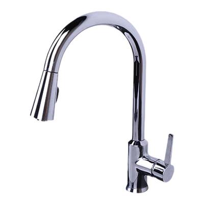 科勒抽拉式可旋转厨房龙头