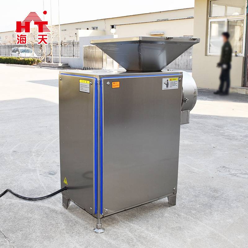 海云天厂家供应骨泥机 商用磨骨机鸡架鸭架碎骨肉制品工厂设备