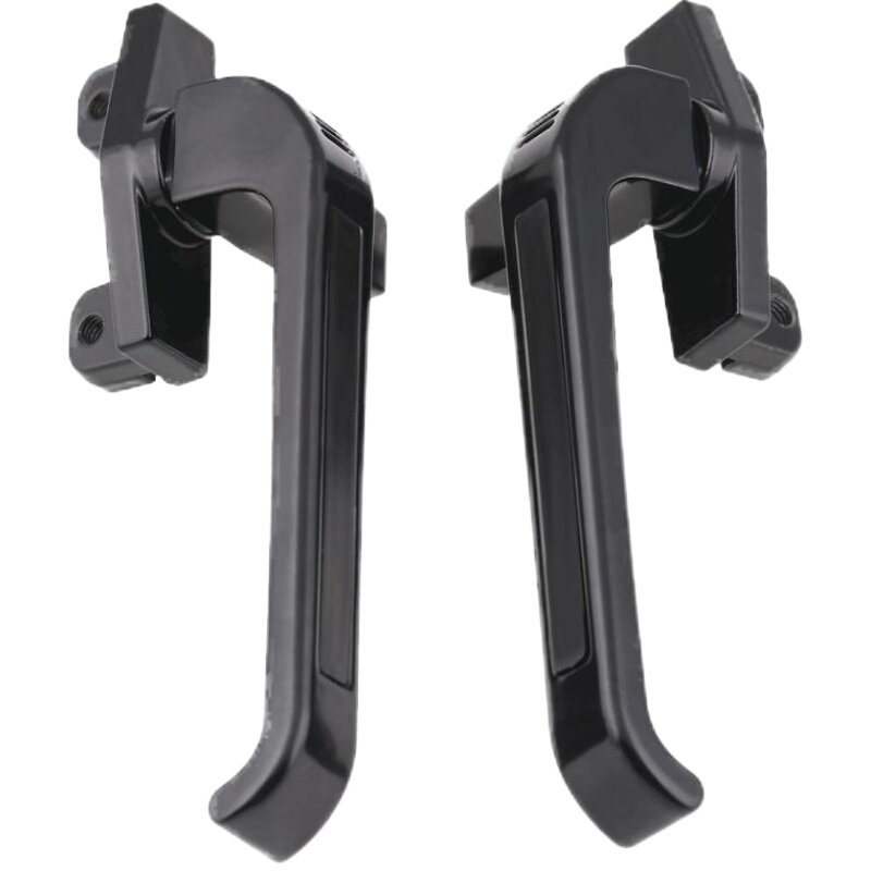 38执手铝合金平开窗上悬窗七字执手锁门窗户把手 BRT-3416A