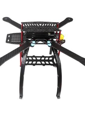 HSKRC国赛四轴碳纤机架X330 X420飞行器330 F330 8寸APM F4 飞控