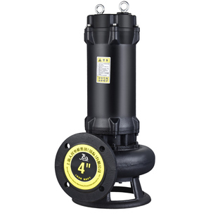 国标款三刀加强切割式上海排污泵人民污水泵抽粪池塘沼气泥浆淤泥