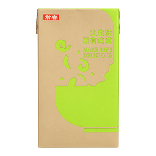 常春烹饪淡奶油1L/绿盒餐饮装 烹调专用奶油意面浓汤西餐料理商用
