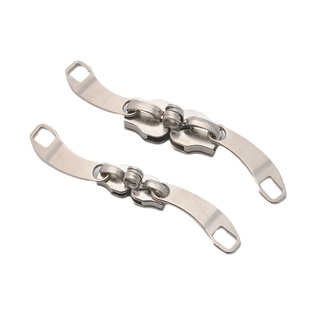 箱包拉链头8号尼龙有孔拉锁密码箱锁孔拉头5号10号拉链配件红利