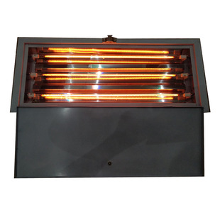 喷烤漆房电加热红外线烤漆灯汽车三3灯管碳纤维高温护网贴膜烤灯