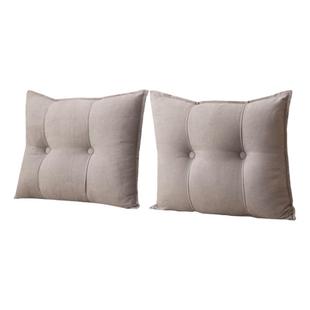 床头靠垫床上大靠背腰靠垫靠枕护腰垫背榻榻米软包沙发客厅飘窗垫