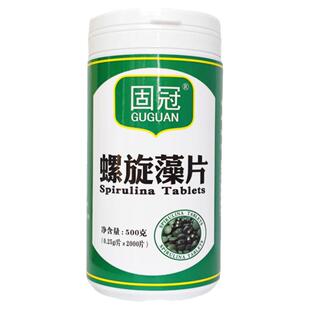 官方正品云南固冠螺旋藻片2000钝顶程海湖高蛋白维生素老年营养品