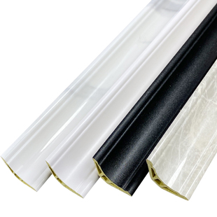 阴角PVC地板革压条内角线包边装饰条弧形收边条衣柜封边条免打孔