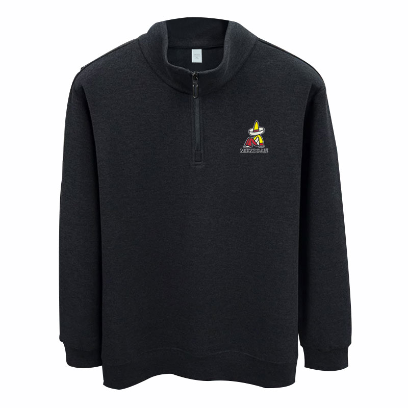 稻草人男士德绒卫衣男2026新款半拉链立领秋季薄款简约打底衫上衣