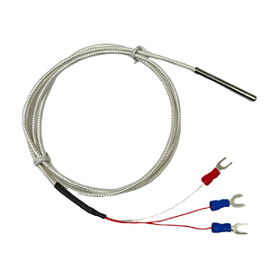 PT100温度传感器铂热电阻电偶精密WZP-pt100探头式防腐防水型高温