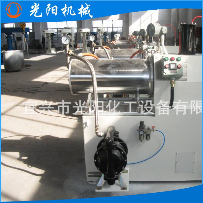 专业出售WS60型卧式研磨机 实验室密闭砂磨机 棒销式盘式砂磨机