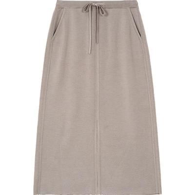 kleeklee植物染羊毛直身裙