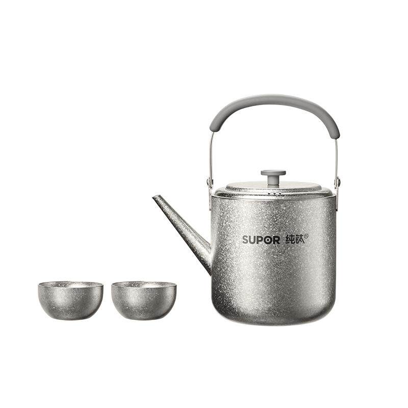 【旗舰新品】苏泊尔纯钛烧水壶大容量家用热水壶开水壶燃气电陶炉