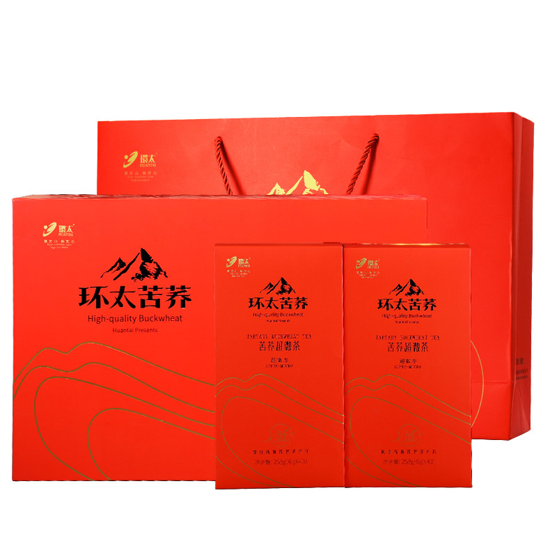 环太长辈苦荞茶送老师