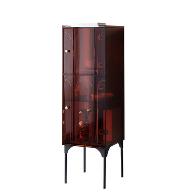 轻奢风格亚克力收纳靠墙餐边柜