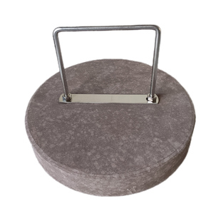 天然原石卤肉压锅神器304不锈钢提手食品级压菜器压重压肉石头块