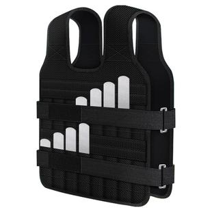 超薄隐形负重钢板背心跑步训练铅块马甲运动绑腿沙衣沙袋装备全套