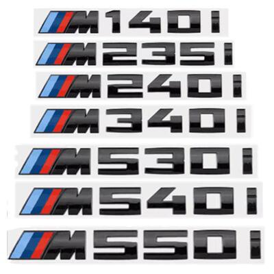 宝马数字标宝马m140i车标