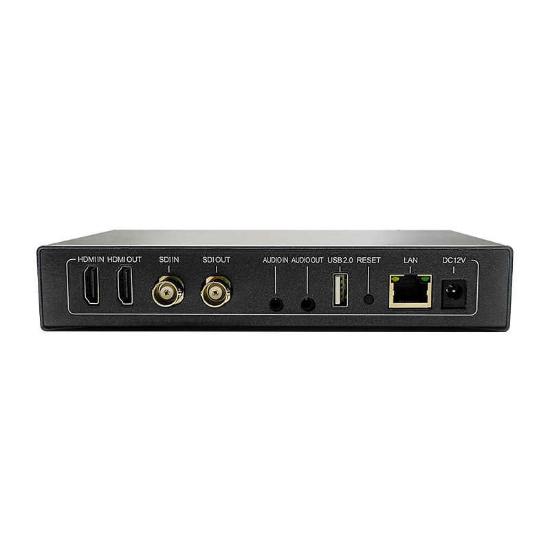 HDMI+SDI环出视频编码器RTMP直播RTSP局域网UDP组播H265 srt rtsp