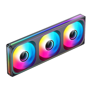 乔思伯ZB120/240/360积木风扇12CM冷排联体机箱风扇无限镜ARGB