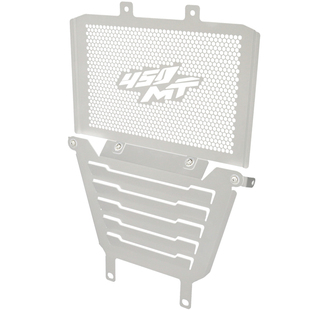 适用春风450MT改装水箱网散热器上下保护罩前排气头段填充挡泥板