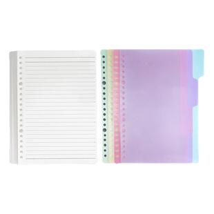 晨光金属夹b5的活页本a5笔记本本子2025年新款可拆卸外壳不硌手高中生专用高颜值替芯A4横线空白加厚笔记本子