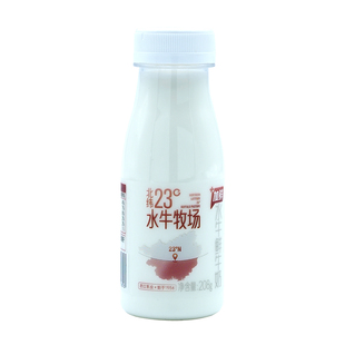 西江乳业水牛纯牛奶低温巴氏水牛鲜牛奶208g*12瓶