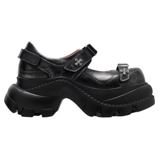 knkw甜酷百搭玛丽珍鞋女2026夏季新款厚底气质小皮鞋时尚百搭女鞋