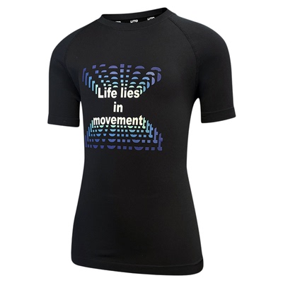 UTO儿童运动短袖吸湿排汗