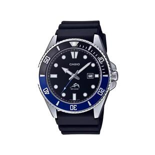 剑鱼水鬼蓝天使海洋之心枪鱼防水石英表卡西欧手表男MDV-106B-1A1