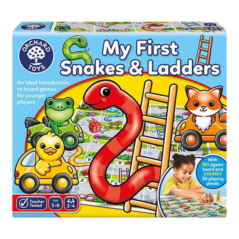 OrchardToys蛇梯数字计数益智