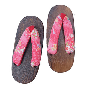 童鞋儿童木屐鞋女童男童木拖鞋木地板拖鞋夏天日式小孩