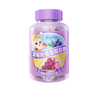 南园国色蓝莓叶黄素酯软糖山楂鸡内金软糖糖果成人儿童均可食用