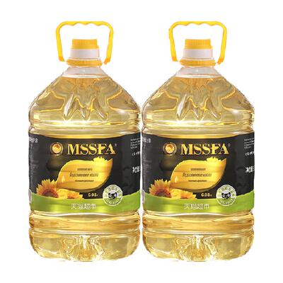 名仕葵花籽油6.08L*2桶一级压榨