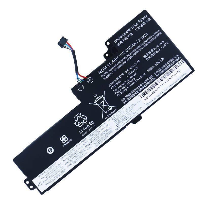适用于联想ThinkPad T470 T480 A475内置笔记本电池 01AV420/419/421/489 SB10K97576/77/78