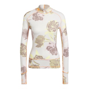 专柜正品/阿迪达斯 Stella CROPPED TEE 女印花运动休闲修身长袖