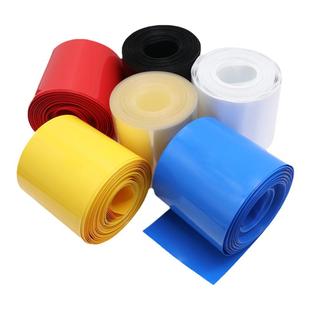 PVC热缩管宽95mm模型配件电池套薄膜保护电池皮热缩膜封装膜1米