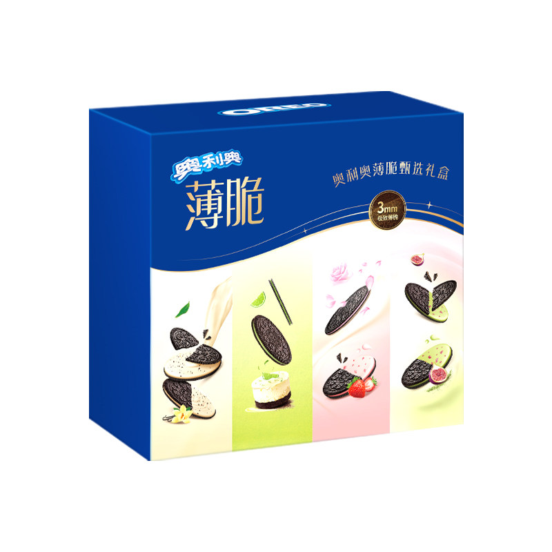 奥利奥风味薄脆礼盒夹心薄脆饼