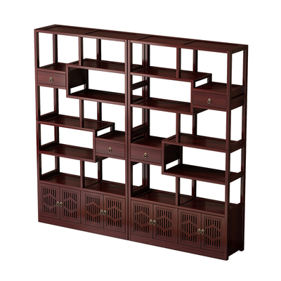 博古架竹制中式非实木现代简约风