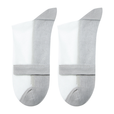 新款男士丝袜超薄水晶玻璃防滑