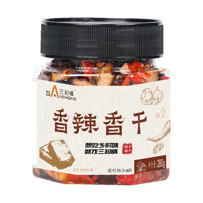 三知情湖南香辣卤香干农家下饭菜