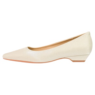 羊皮版dingyun丁允低跟婚鞋缎面单鞋法式礼服伴娘鞋气质女鞋绝美