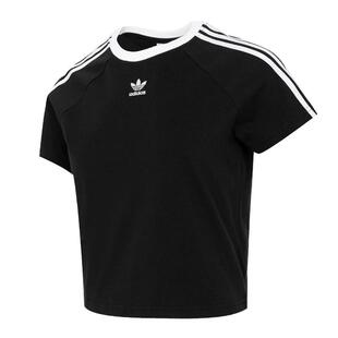 Adidas阿迪达斯三叶草女装2025夏季新款休闲透气短袖T恤JC8703