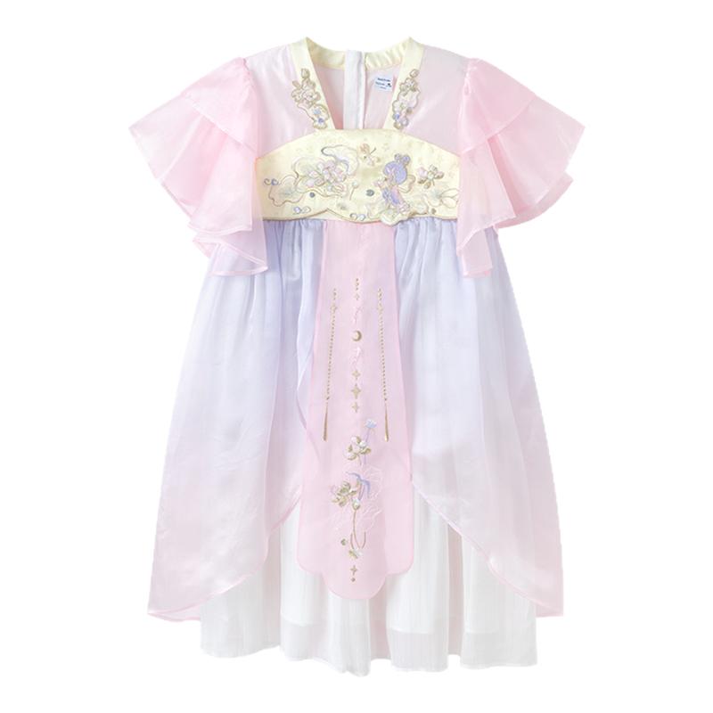 巴拉巴拉女童连衣裙国风汉服襦裙